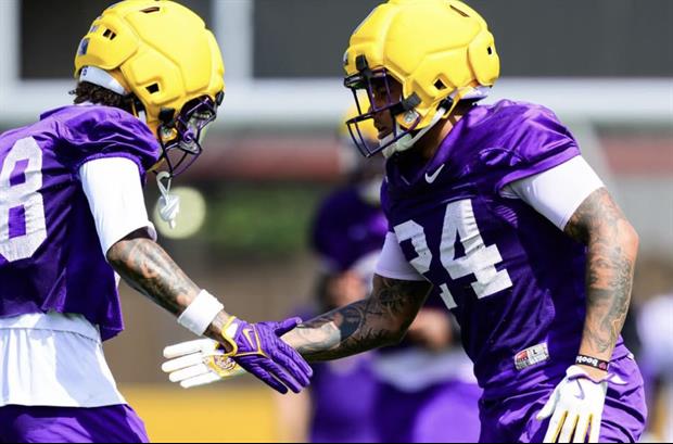 Watch: LSU Football Releases Quick Highlight Reel To Kickoff Week 2 Of Spring Practice