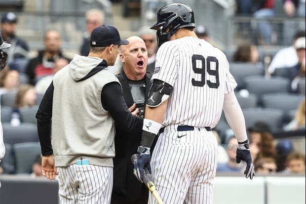 Aaron Judge Just Got Ejected For First Time In His Career