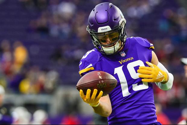 Did You See Vikings WR Adam Thielen's Bobby Boucher-Inspired Cleats On Sunday?