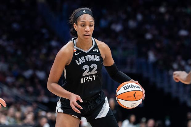 Aces Star A'ja Wilson Accidentally Trucks Production Worker While Running Out Of Tunnel