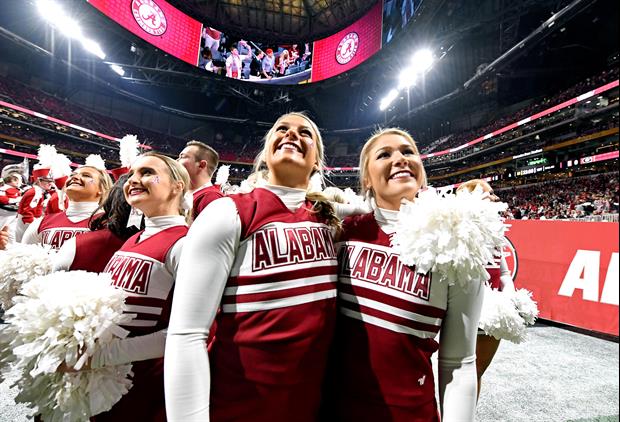 Now matter how early Alabama games are on Saturdays, Crimson Tide cheerleader Maddie will be there b