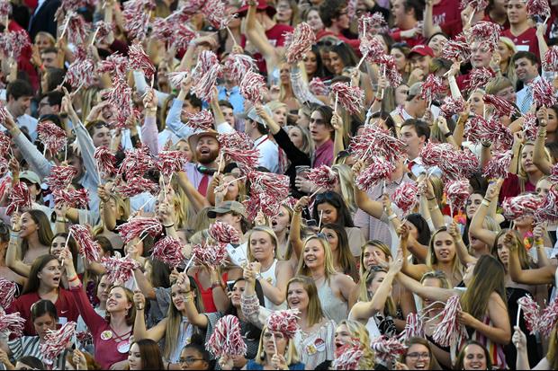 Here Was Alabama's Crowd Bringing Back 'Dixieland Delight' Saturday Night