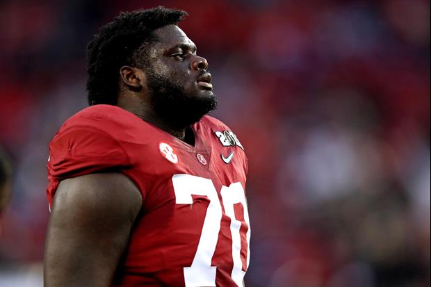 Alabama offensive lineman Alex Leatherwood had this message to Ohio State on Wednesday afternoon
