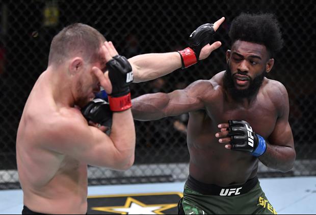 Aljamain Sterling Wins Bantamweight Title Via Disqualification After Knee By Petr Yan