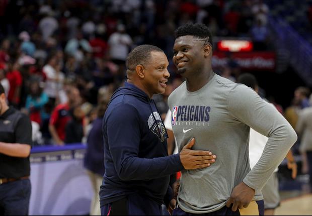 Alvin Gentry Had Awesome Advice For Zion Williamson Before Last Night's Game