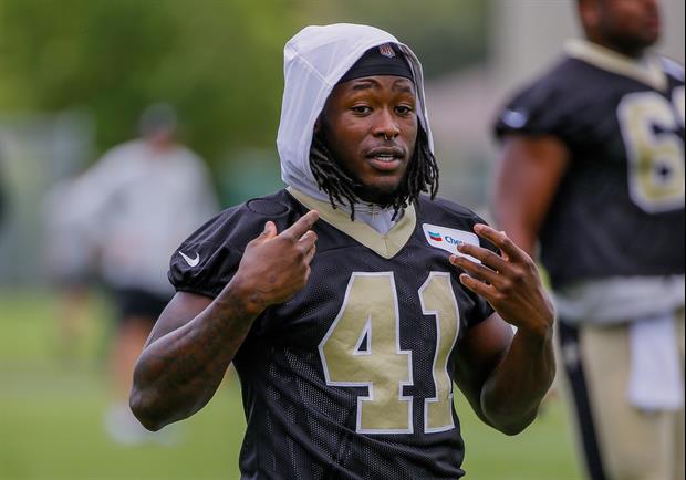 Saints RB Alvin Kamara Gets High School Team Out Of Running Sprints With This Catch