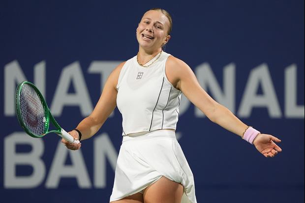 Was Tennis Star Amanda Anisimova Drinking A Beer During Her Match?