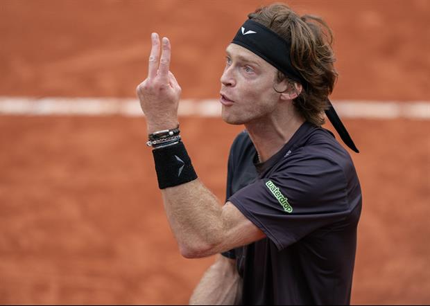Tennis Star Andrey Rublev Had Epic Meltdown at French Open Friday