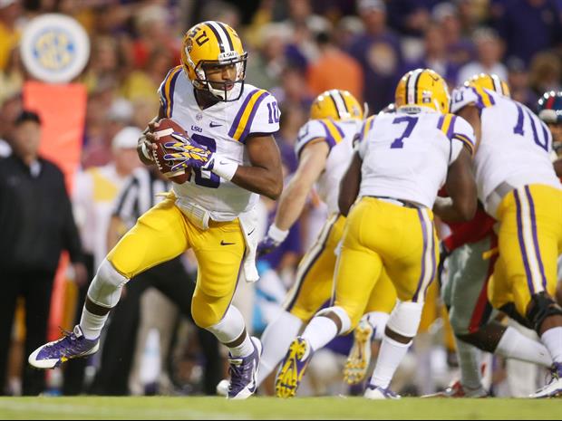 LSU is projected to be ranked number 15 in the latest college football polls.