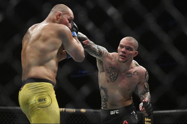Watch UFC fighter Anthony Smith get the teeth literally knocked out of him by Glover Teixeira last n