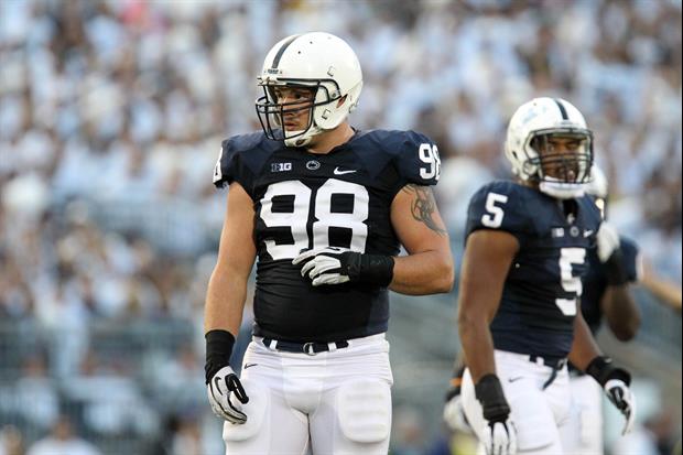 1st-Team All-Big Ten Penn State D-Lineman Tackles Tree To Ground