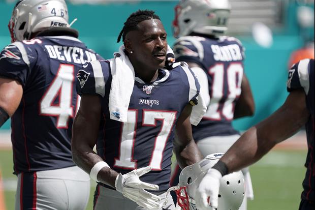 Here's How Much Money Antonio Brown Made With The Patriots...
