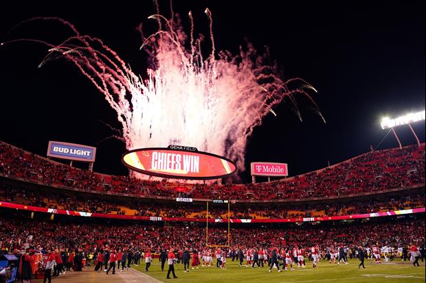 Chiefs Scored So Many TDs Last Night They Ran Out Of Fireworks & Had To Apologize To Fans