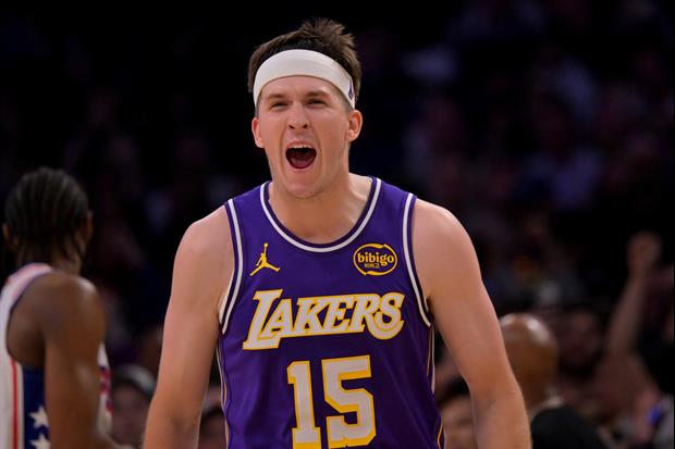 Austin Reaves Tells Fan to 'Shut the F*** Up' After Mocking Luka Doncic Injury