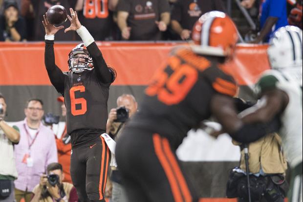 Browns Fan Gets Tattoo Of Baker Mayfield's 2-Point Conversion Play
