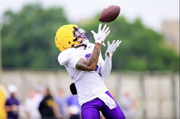 New LSU WR/Returner Barion Brown Talks Fall Camp, His Speed, The Deep WR Room & More