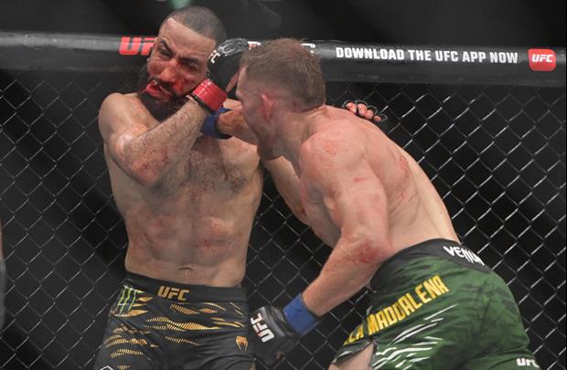 Dana White Shares Graphic Photo of Fighter Belal Muhammad's Severed Lip