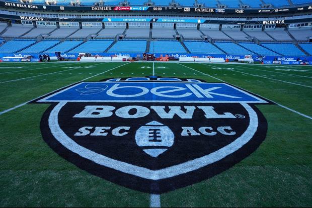 Belk Bowl Introduces Their New Bowl Name With The Help Of Panthers LB Luke Kuechly
