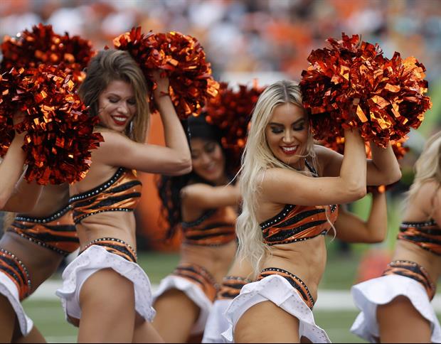 Here's How NOT To Get A Cincinnati Bengals Cheerleader's Digits At The Game