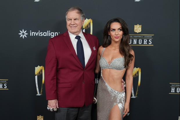 Bill Belichick's Girlfriend and Her Dress Grabbed All The Attention At NFL Honors