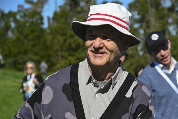 Bill Murray Was Ripping Shots Of Tequila In Fairway At Pebble Beach Pro-Am