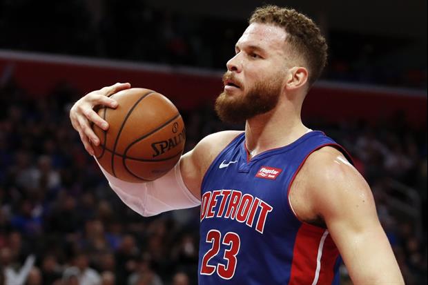 Blake Griffin Joined The Crowd In Chanting 'Ref You Suck' While Playing Last Night