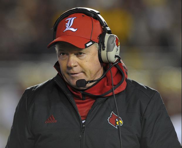 We knew it was coming after an 0-7 start. The University of Louisville has reportedly fired head foo