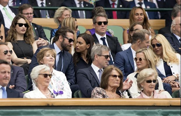 Did Cameras Catch Bradley Cooper & Model Girlfriend Fighting At Wimbledon?