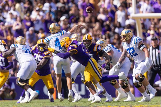 LSU's Bradyn Swinson Named SEC Defensive Line Player Of The Week