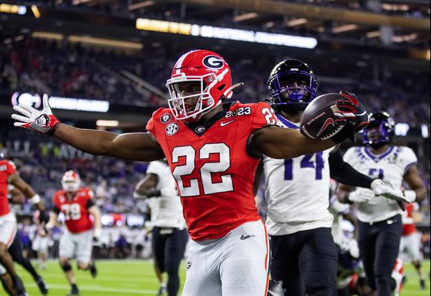 Georgia RB Branson Robinson Is Going Viral for Simply Being Comically Jacked