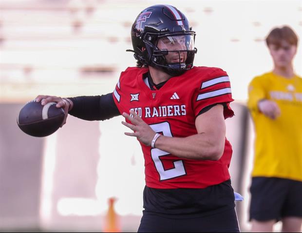 Texas Tech QB Brendan Sorsby Seeking Treatment For Gambling Addiction