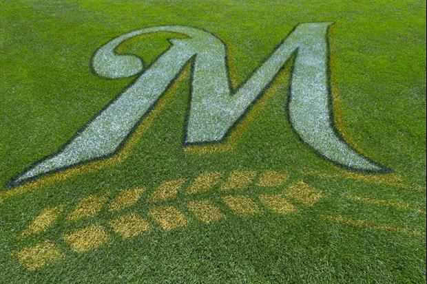 Watch This Guy Casually Walk Into Brewers' Miller Park, Take A Tractor & Mess Up The Field