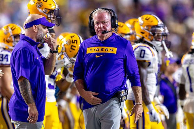 LSU Drops In The Latest College Football Power Rankings After The Texas A&M Loss