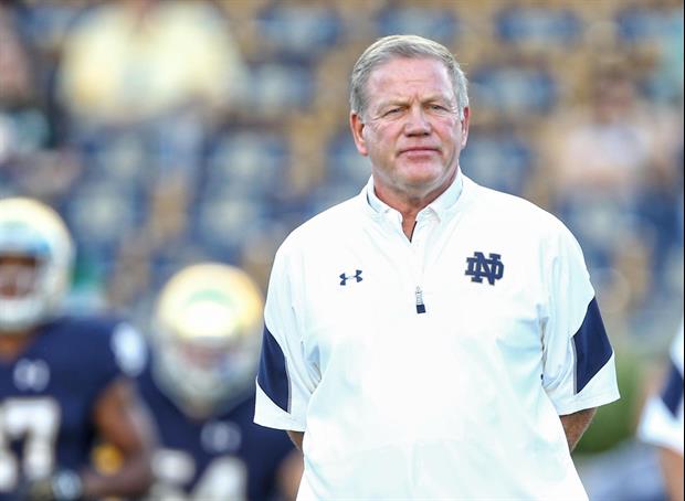 Here Was Notre Dame head coach Brian Kelly's Postgame Message To The Playoff Committee