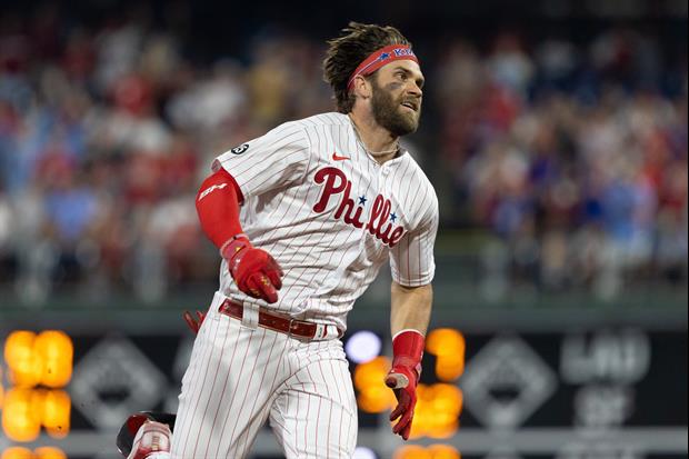Phillies Star Bryce Harper Hit An Impressive Inside-The-Park Home Run Last Night