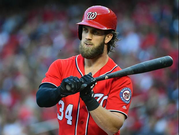 Washington Nationals star Bryce Harper is a beast at the plate. After seeing his Dad, Ron, I see whe