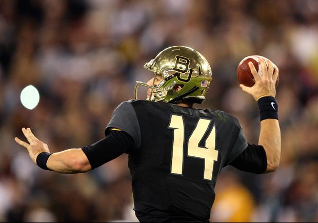 Here's Baylor's Bryce Petty Getting The News He's A New York Jet