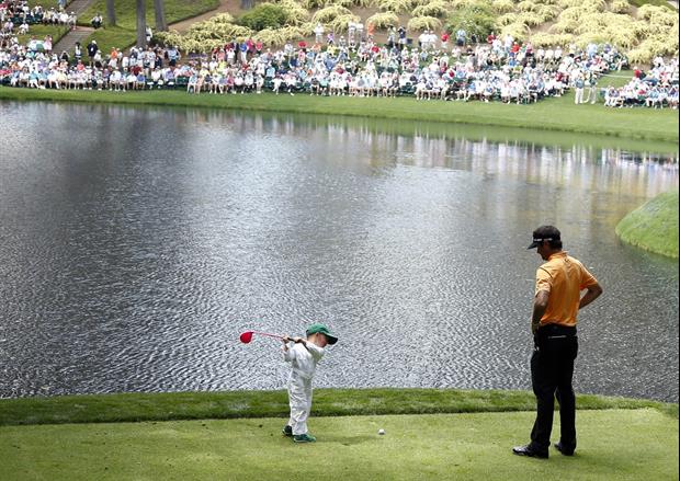Bubba Watson's Kid Has A Better Golf Swing Than Most Adults