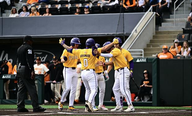 Cade Arrambide Blasts Four Homers, Lifts LSU To 16-6 Comeback Victory Over Tennessee