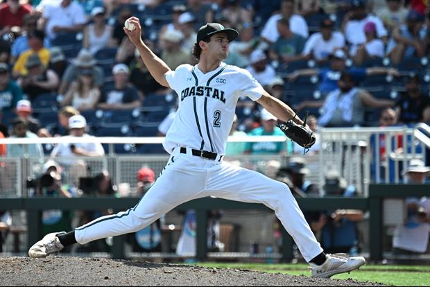 Coastal Carolina Names Starting Pitcher For Game 1 Of CWS vs. LSU