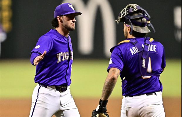 LSU Defeats Oklahoma, 7-1, In SEC Home Opener