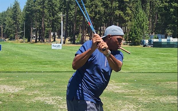 Charles Barkley Sinks Absurd Eagle, Follows It Up With Amazing Golf Advice