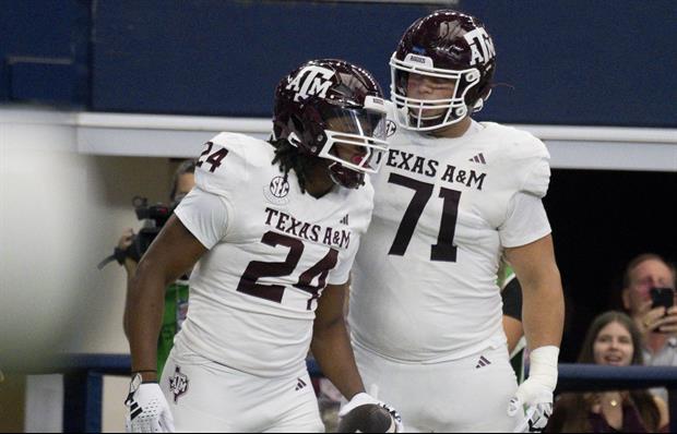 Texas A&M Starting OG Chase Bisontis Listed As "Out" Vs. LSU