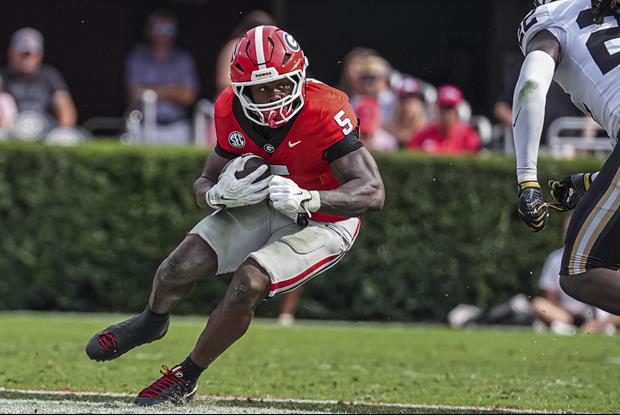 Georgia Loses Key Running Back For Top-10 Showdown Against Alabama