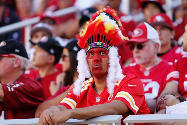 Chiefs Superfan Gets Knocked Out By Another Fan