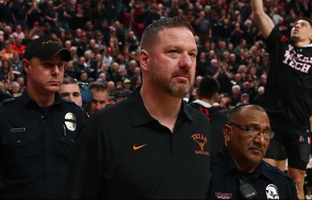 Texas Coach Chris Beard Confronts Oklahoma Fan Who Calls Him A 'Traitor'
