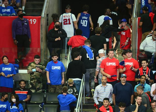 Clippers Fans Brawled In the Stands As Their Team Was Eliminated By The Suns
