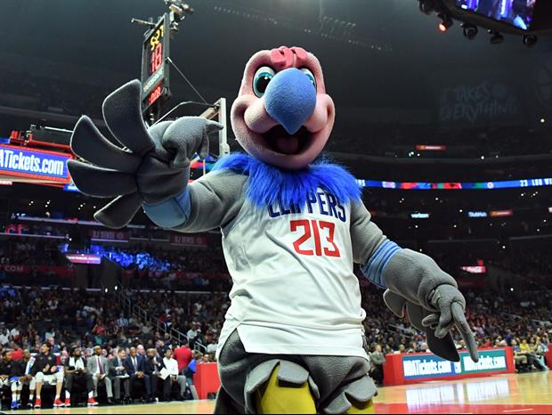 Video: Clippers Mascot Thanked World War II Veteran With a Wet Willy...