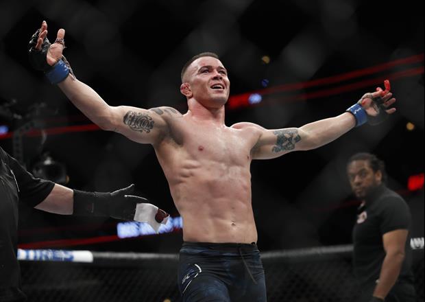 UFC star Colby Covington says when he fights Robbie Lawler on Saturday, Donald Trump's two oldest so