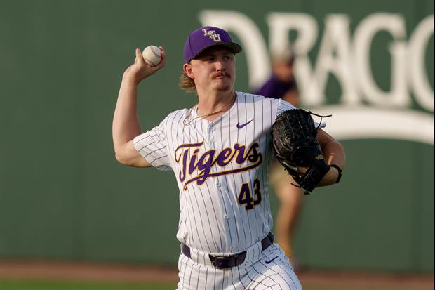 LSU Right-Hander Connor Benge Selected No. 385 Overall by Miami Marlins in MLB Draft